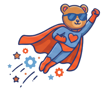 SuperCaregiver Mascot